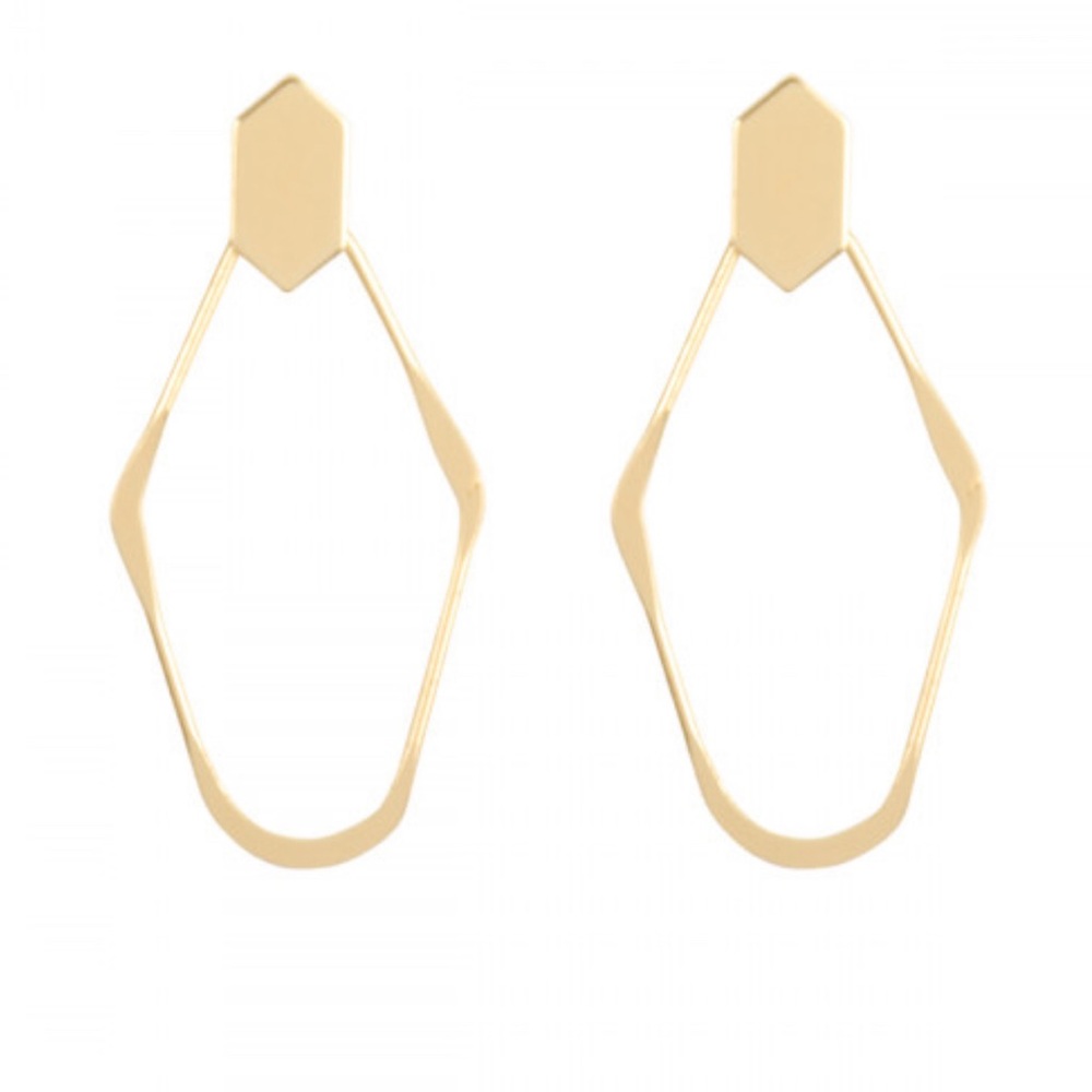 Riah Gold Dangle Earrings